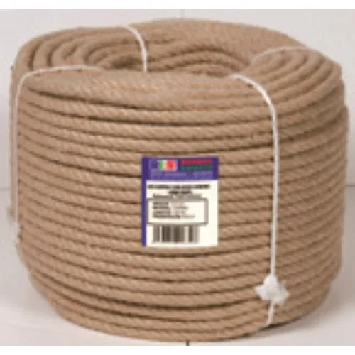 Cuerda cañamo rombull cableada 6 mm. 200 m.