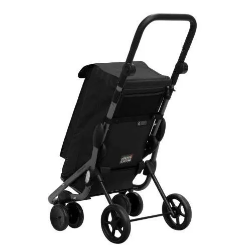 Carro compra 4 ruedas gir. go up eco desenfundable negro