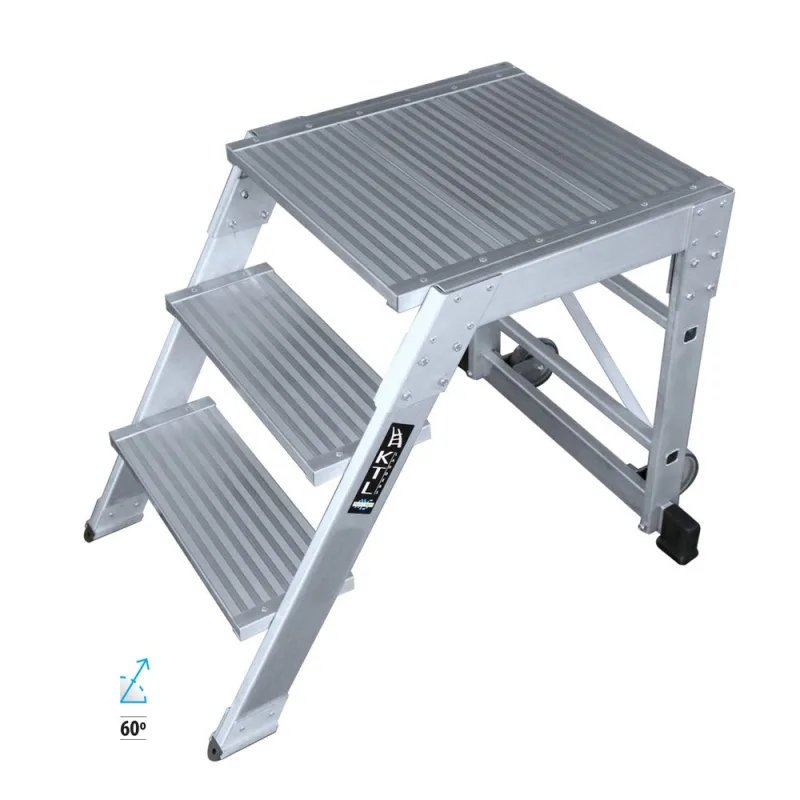Escalera ktl max taburete fijo 60º 2 escalones
