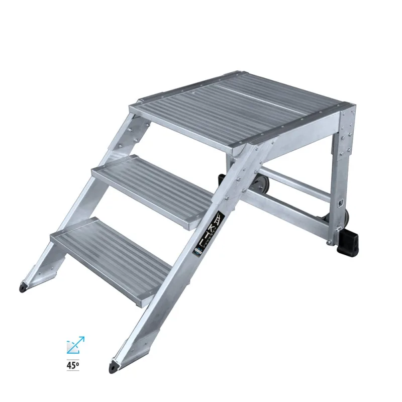 Escalera ktl max taburete fijo 45º 4 escalones