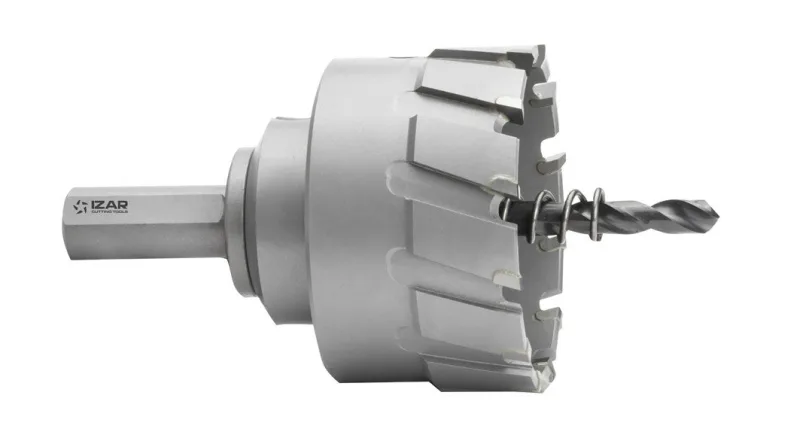 Izar broca corona inox/aluminio metal duro alto rendimiento 90*50