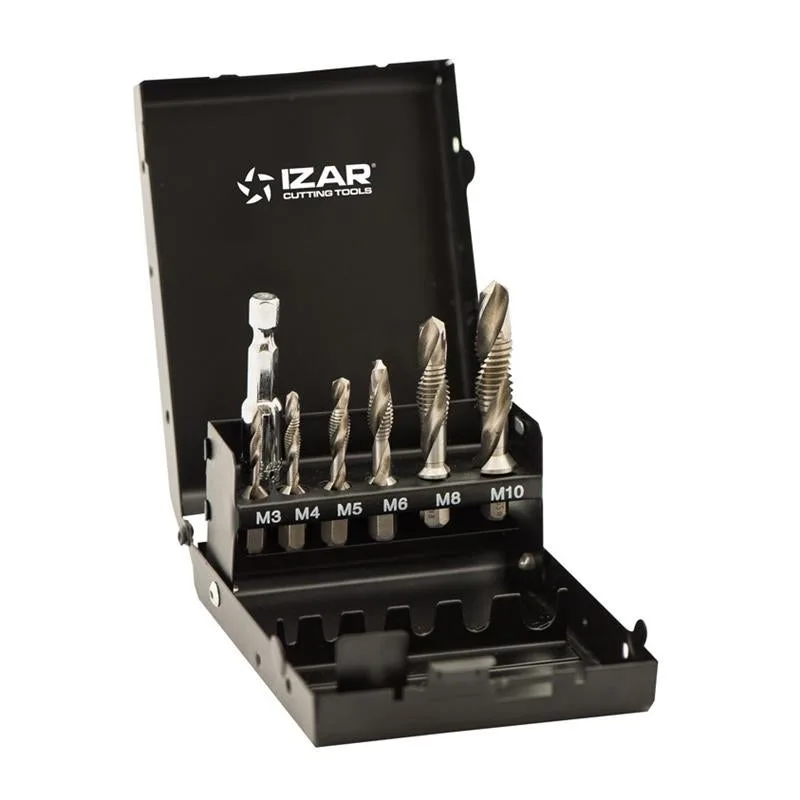 Broca izar-macho-avellanador izar hss din3126 - 1610 - set