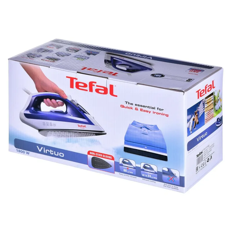 Plancha de vapor tefal fv1711e0 1800 w