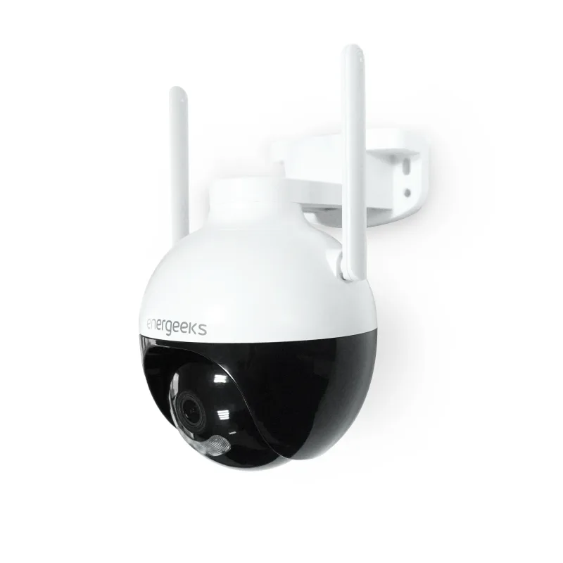 Cámara de vigilancia wifi exterior motorizada 4mp defender iii energeeks