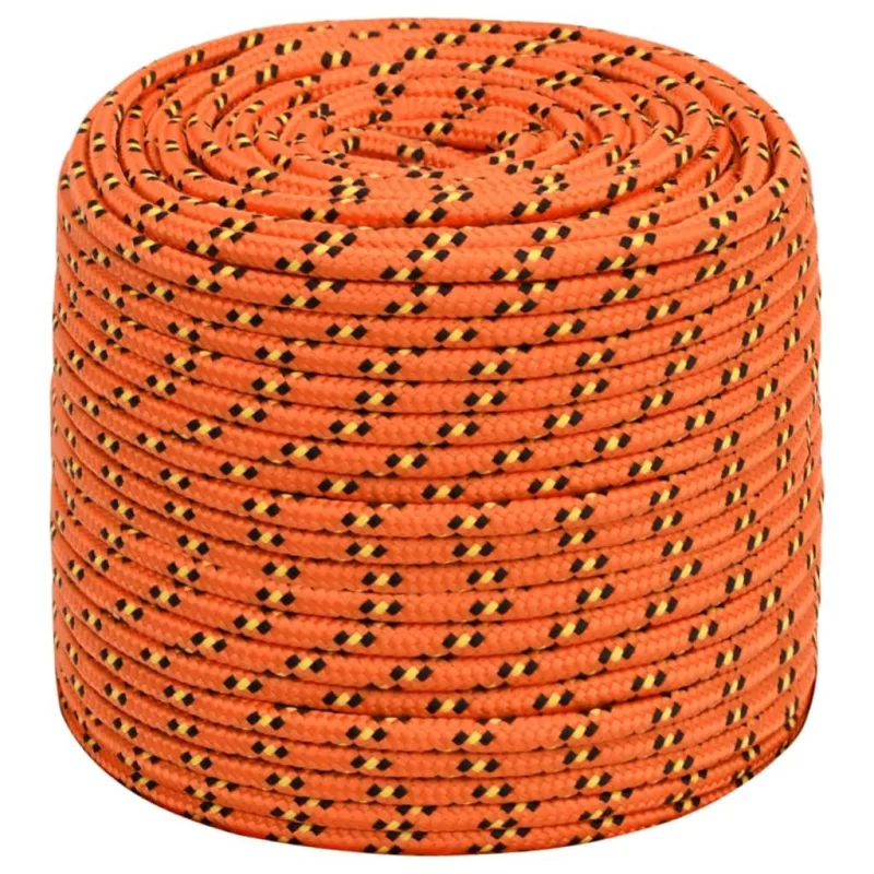 Cuerda de | cuerda marina polipropileno naranja 8 mm 250 m cfw92086