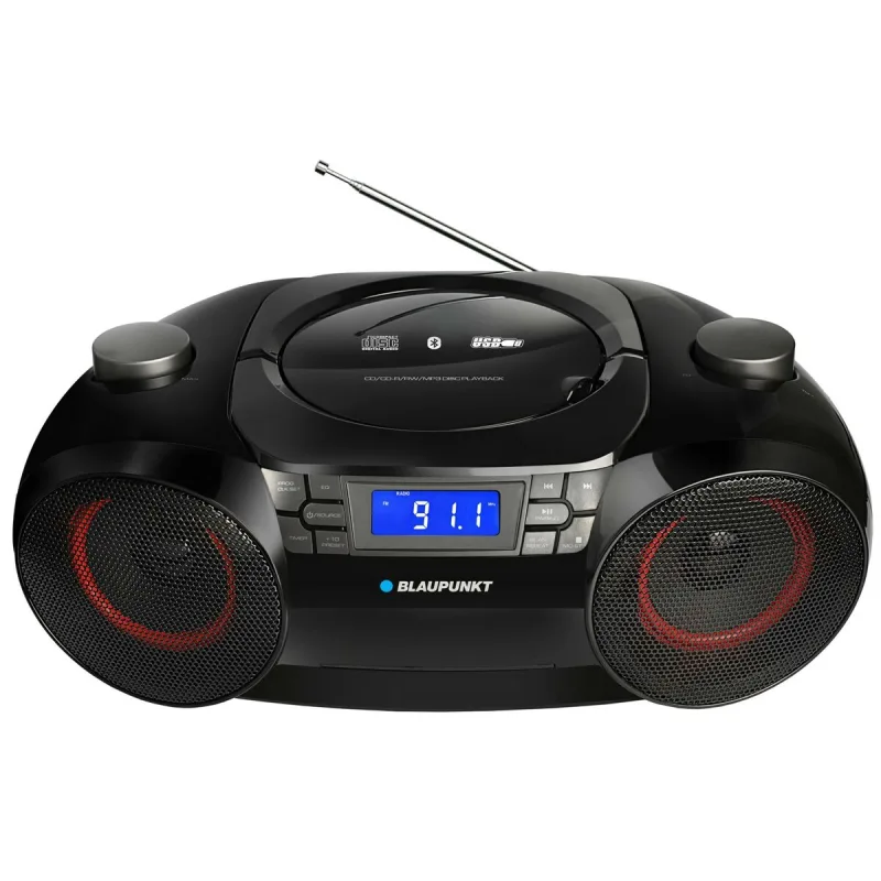 Blaupunkt bb30bt reproductor de cd reproductor de cd portátil negro