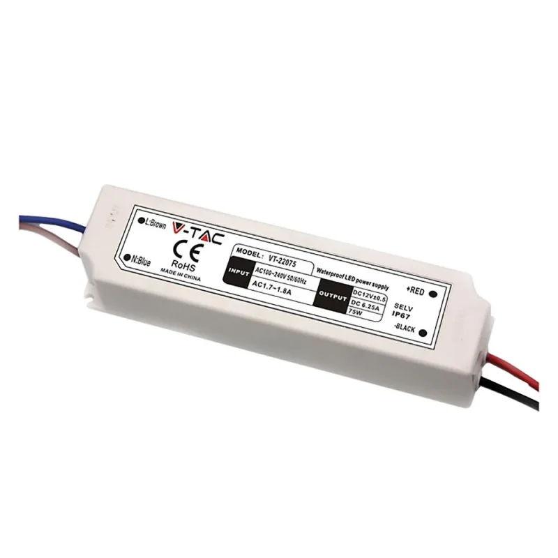 Alimentatore por tira led 100w-in 100-240v out 24v 4.2a(ip65)