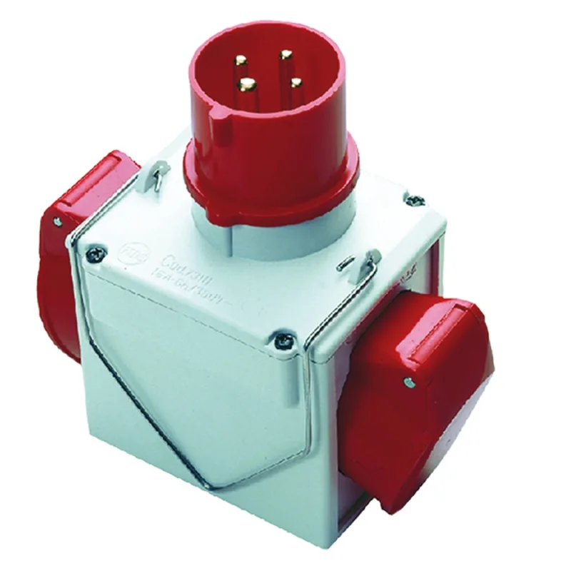 Adaptador industrial doble 73111