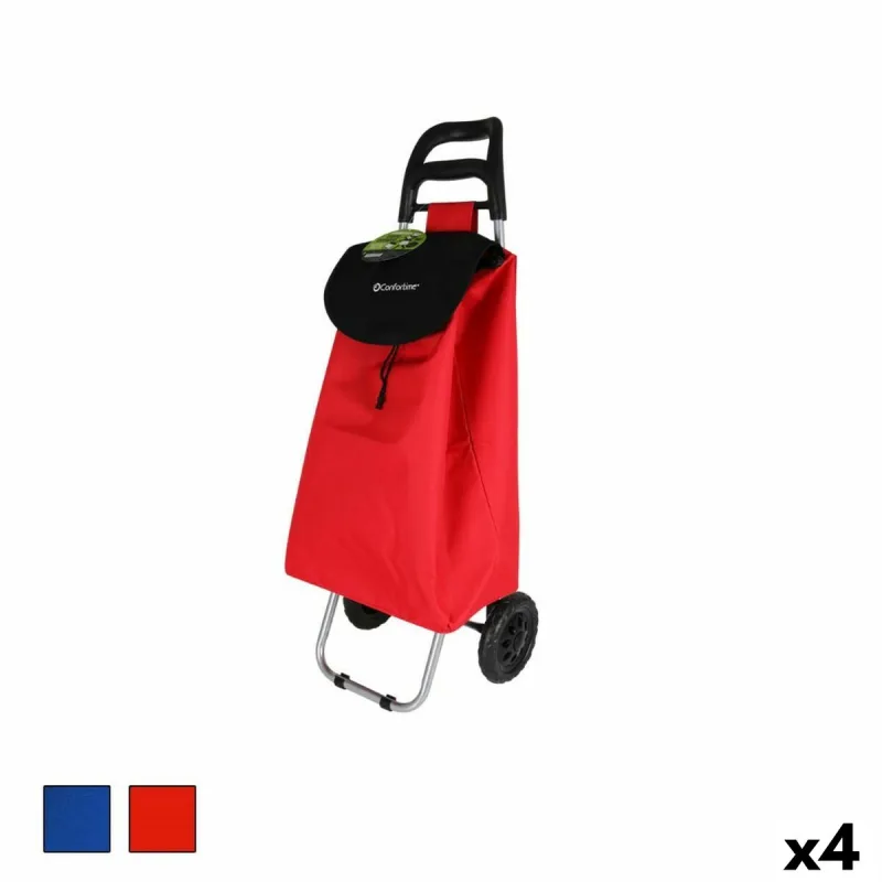 Carro de compra confortime 95 x 35 x 30 cm (4 unidades)