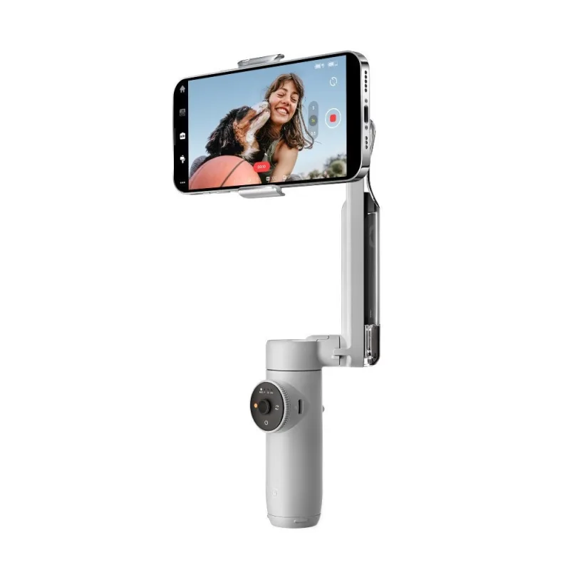 Insta360 flow standalone (gris piedra) - estabilizador de 3 ejes, cardán