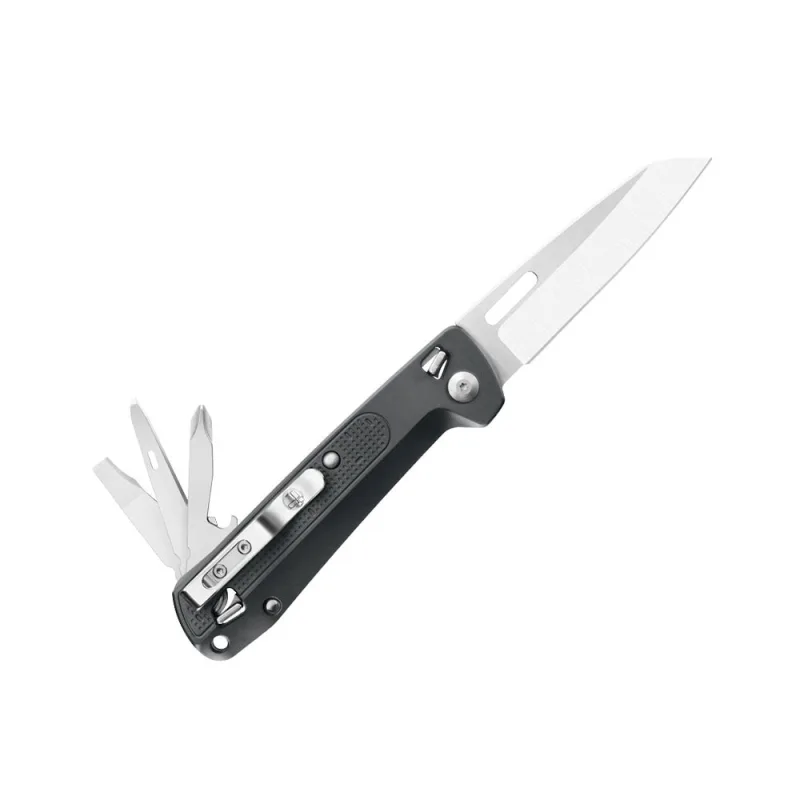 Leatherman navaja multiherramienta free k2 gris