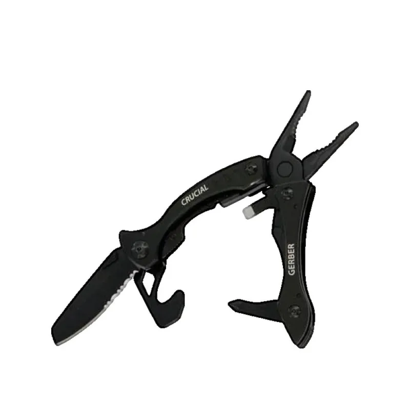 Gerber crucial alicate multiherramienta 5 herramientas en 1 negro