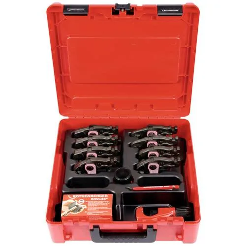 Set mordazas rothenberger compact b maxi pro 1/4-1.1/8 + set herramientas