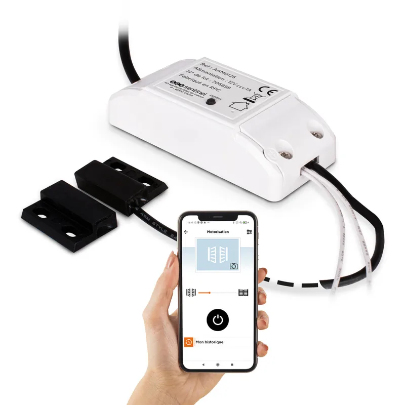 Módulo receptor conectado para motorización - wifigate