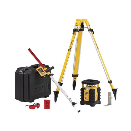 Láser rotativo stabila lar 350 - inclinación manual 2 ejes - con trípode de construcción bst-s - 19111