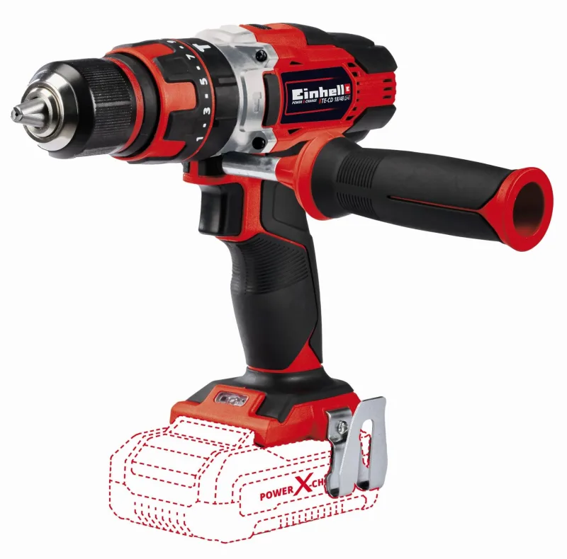 Taladro percutor a batería einhell 18v - sin batería - te-cd 18/48 li-i-solo