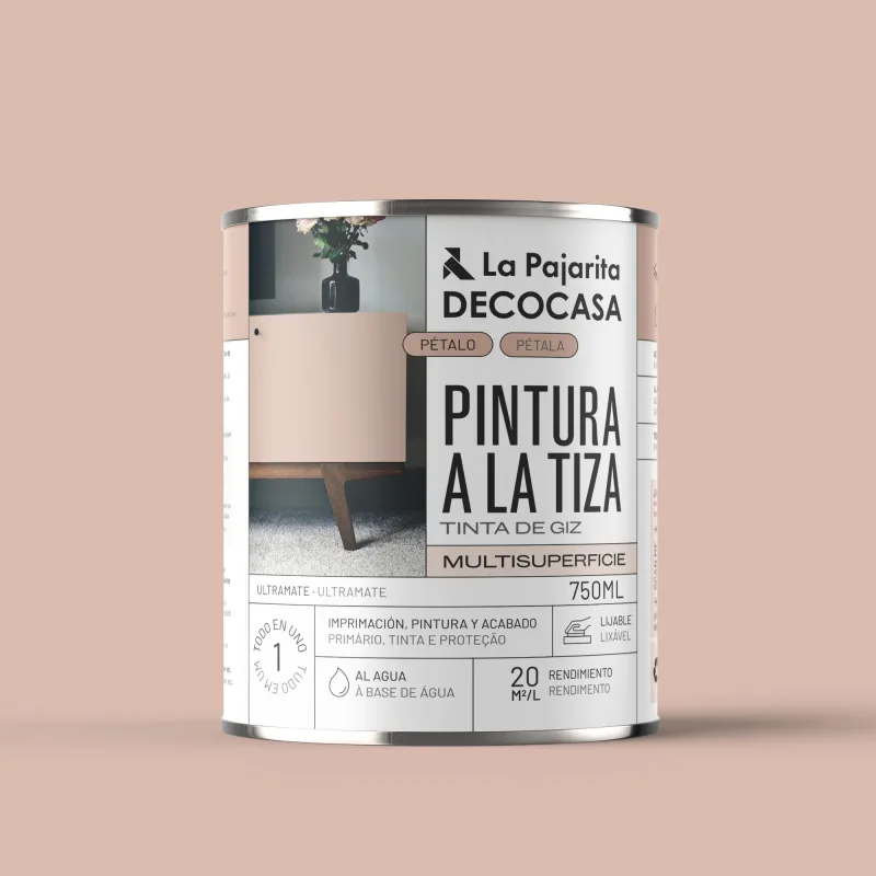 Pintura a la tiza la pajarita 750ml pétalo