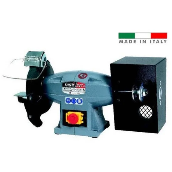 Touret meule/brosse femi gamme industrie - 150x20x16mm - sans brosse - 244/m