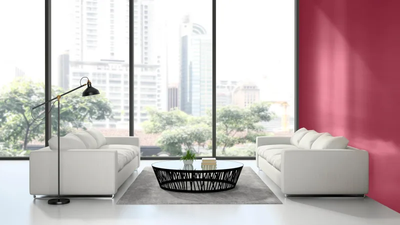 Pintura decorativa con efectos metal supreme metal osaka color rojo 1 litro