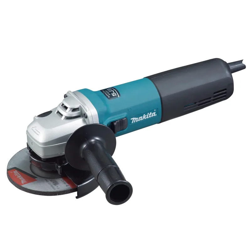 Amoladora de ángulo con cable makita 9565cr 1400w disco 125mm