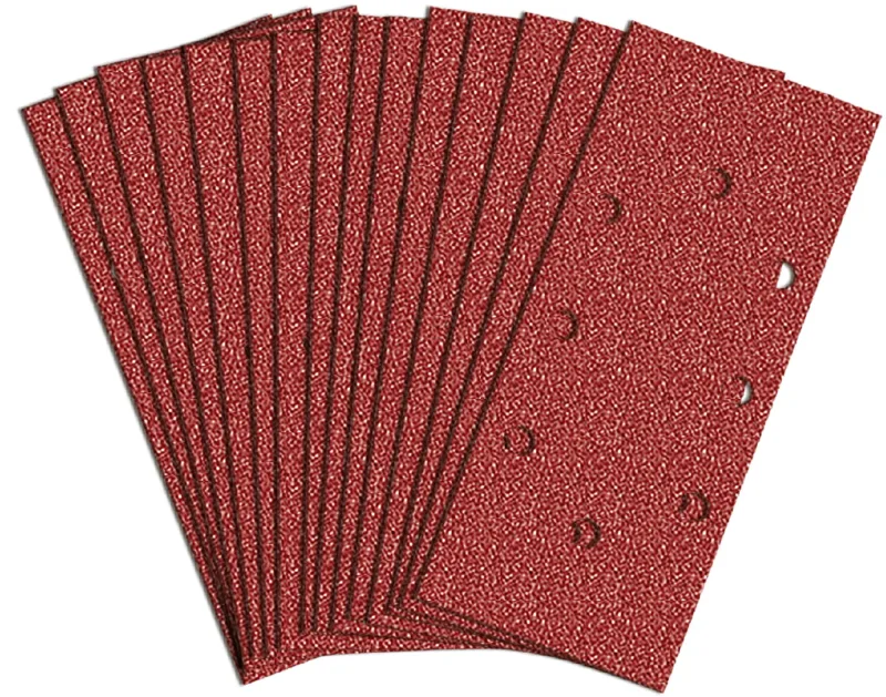 Pack 15 hojas lijadora orbital multilijadora 820 worx, grano 60-80-120