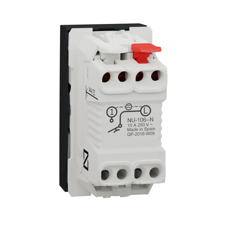 Pulsador led 1 módulo new única antracita