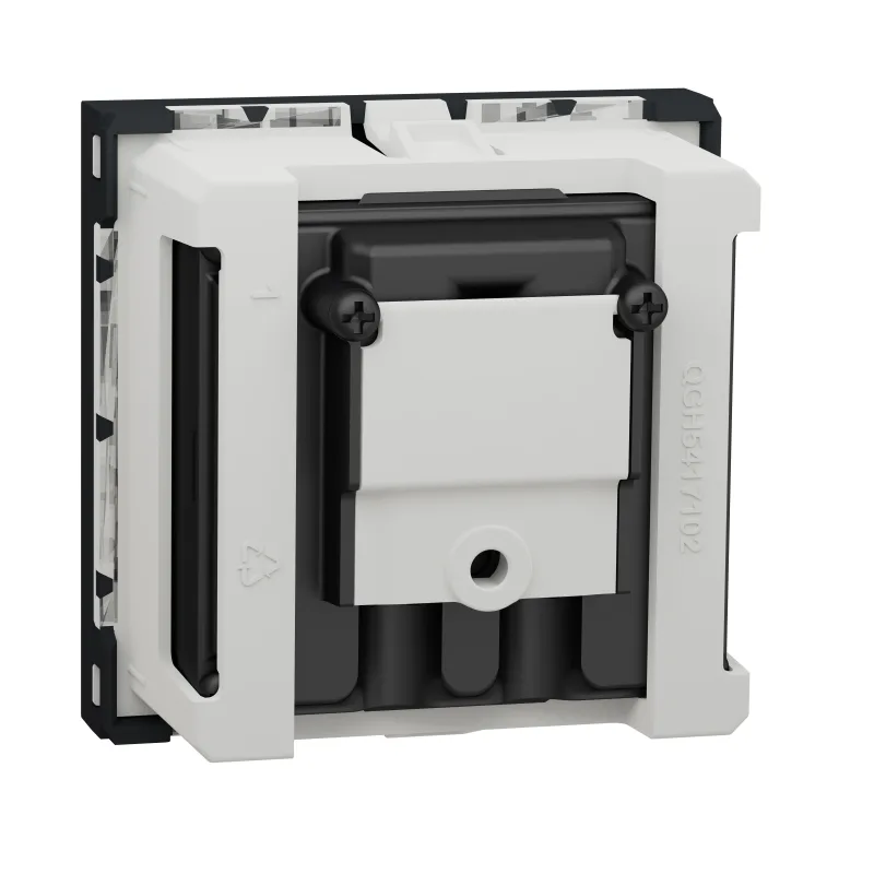 Toma tv/satélite final new unica antracita