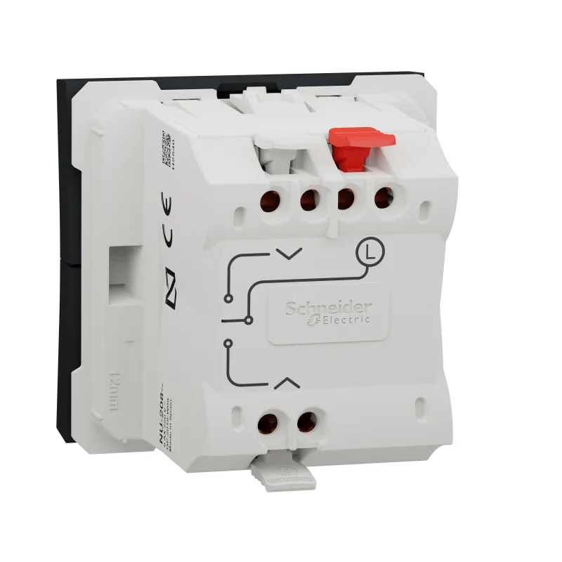 Interruptor de persianas new unica antracita