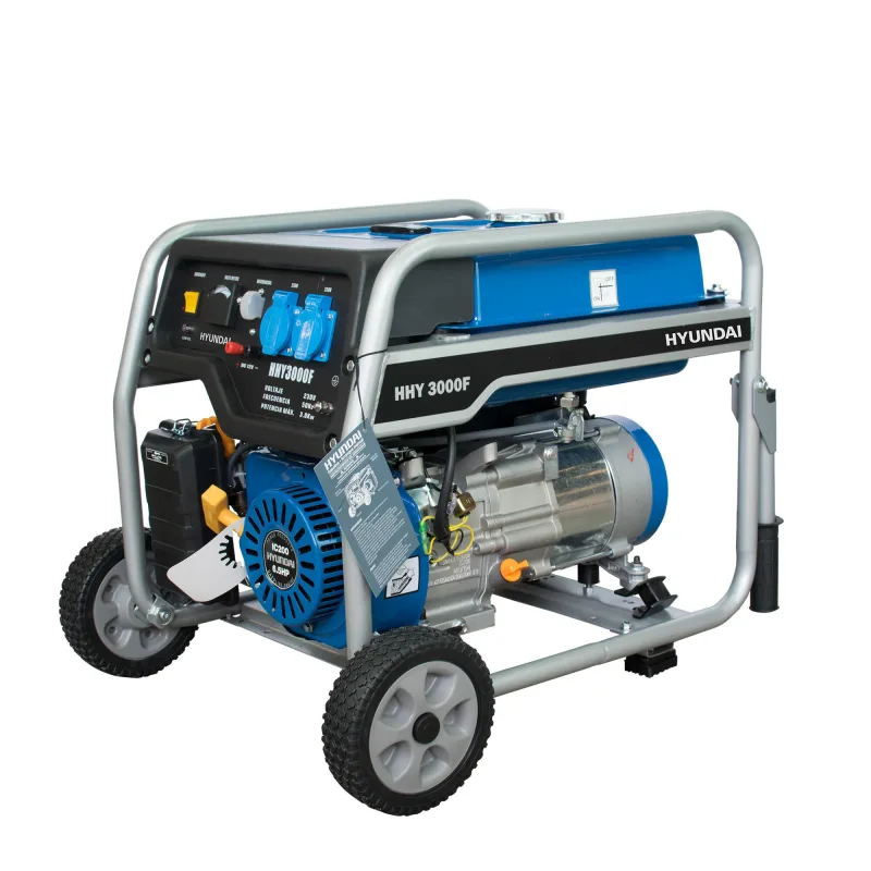 Generador hyundai hhy3000fk gasolina monofásico 2500 w