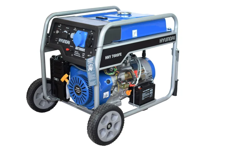 Generador hyundai hhy7000fk gasolina monofásico 5000 w