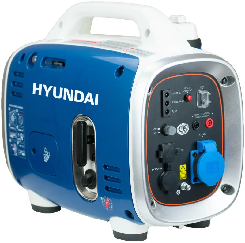 Generador inverter hyundai hy900si gasolina monofásico 750 w