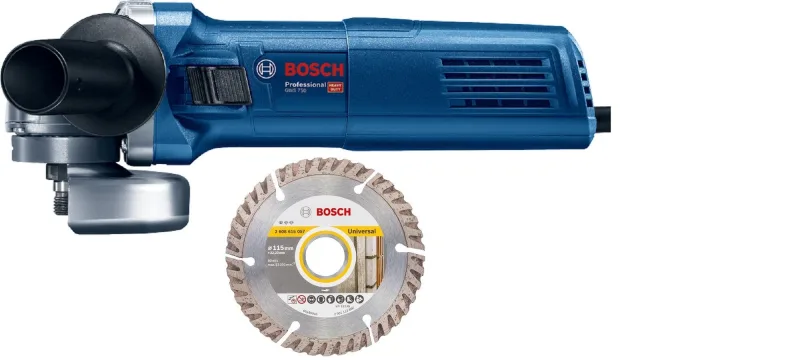 Amoladora con cable bosch professional gws750 750w 115mm