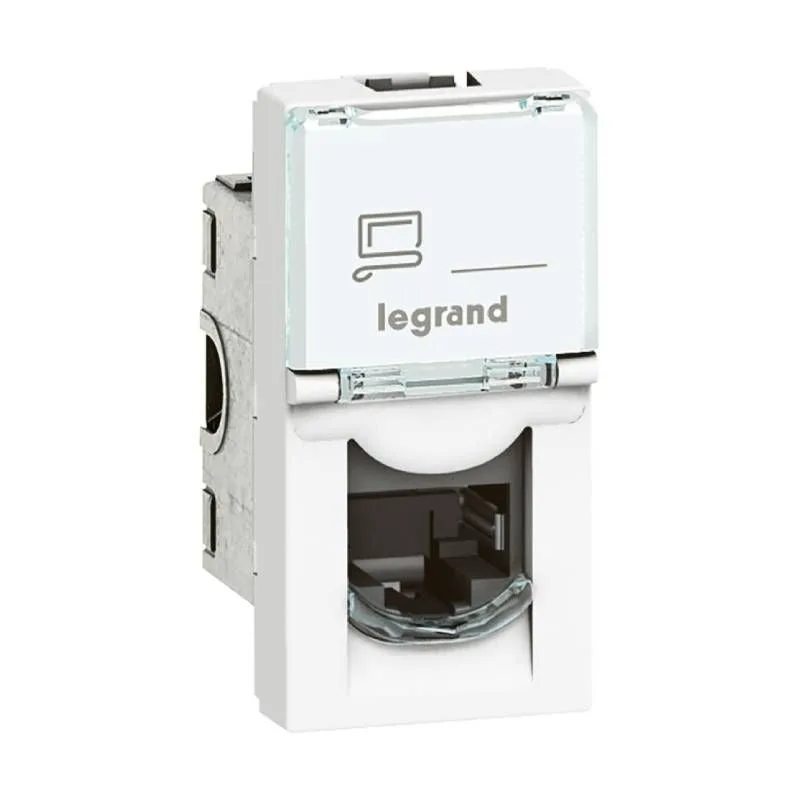 Legrand 076573 toma rj45 mosaico cat.6a - stp - 1 mod