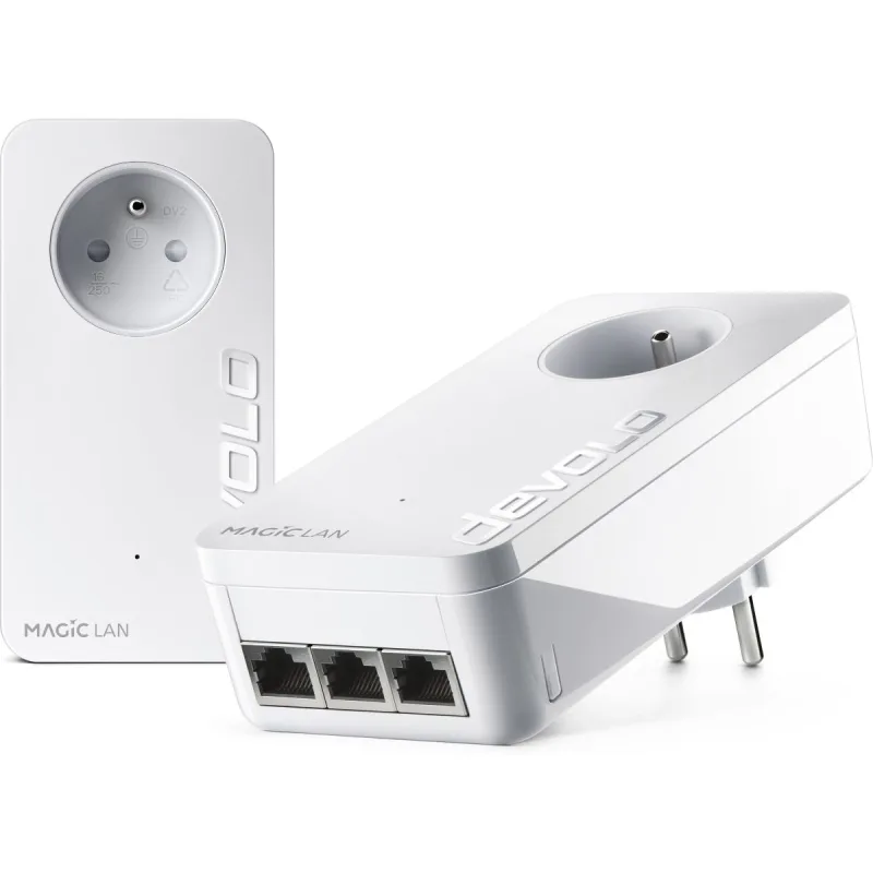 Devolo cpl magic 2 lan triple starter kit hasta 2400 mbps