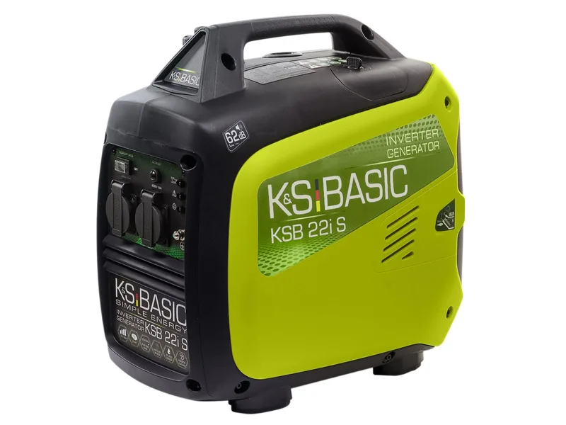 Grupo electrógeno inversor ksb 22i s. potencia máxima: 2 kw.