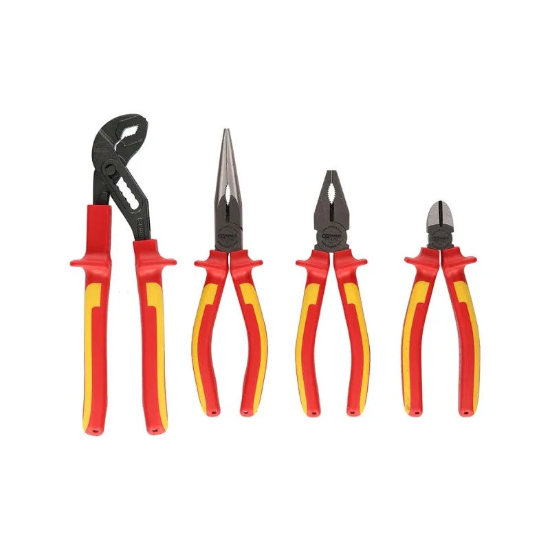 Ks tools jeu de pinces ergotorque vde, 4 pcs variante 1