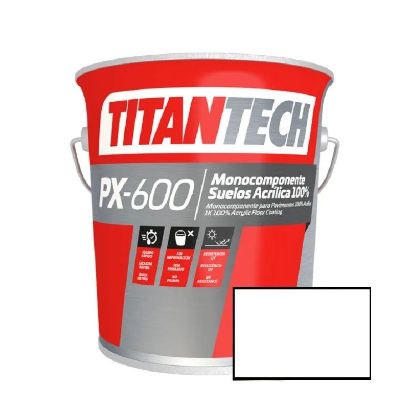 Pintura suelo señalizacion blanco titan 52120