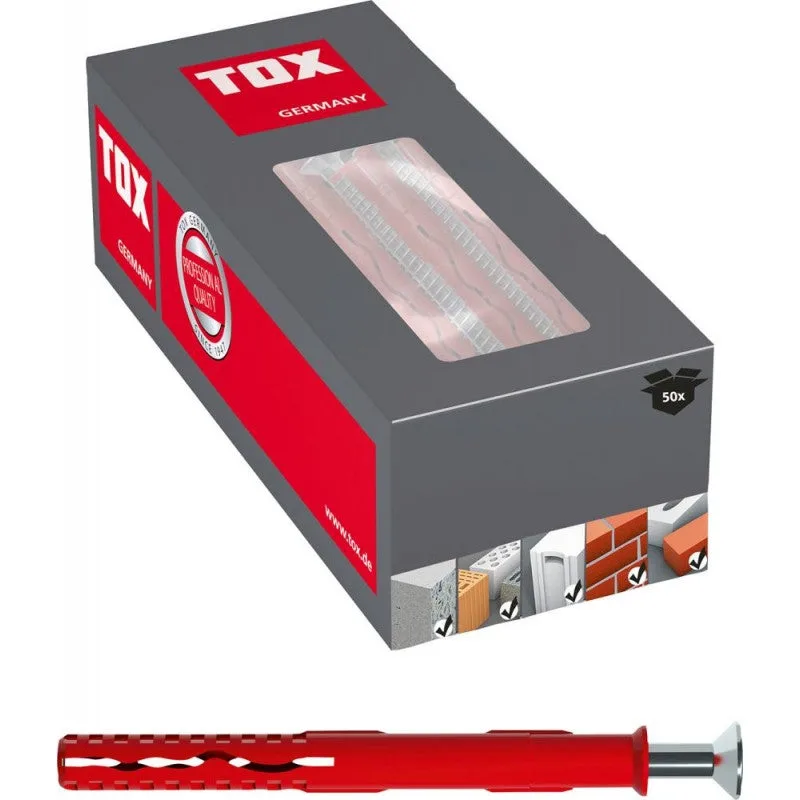 Tox cheville pour cadre fassad sk 10 x 220 mm