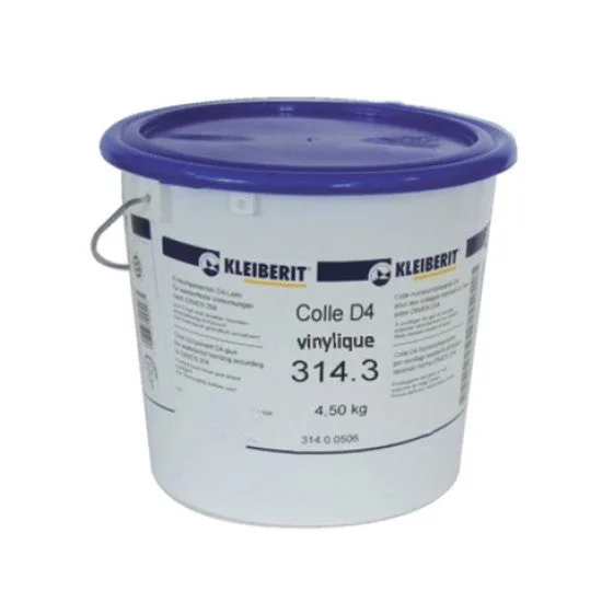 Kleiberit 314.3 adhesivo vinílico monocomponente d4 - cubo de 4,5 kg - 314.3.0567