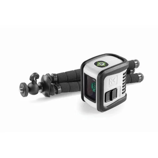 Kapro bambino kit mini láser de cruz verde con trípode flexible modelo 842g - 584230