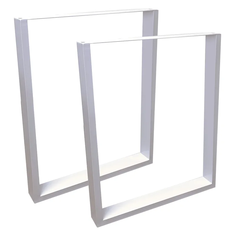 M.pascual - patas para mesa de comedor | blanca | 58x71cm | forma rectangular | 2 unidades