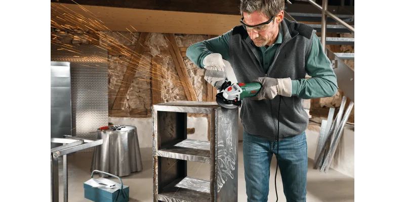 Amoladora angular bosch pws 700-115 701w