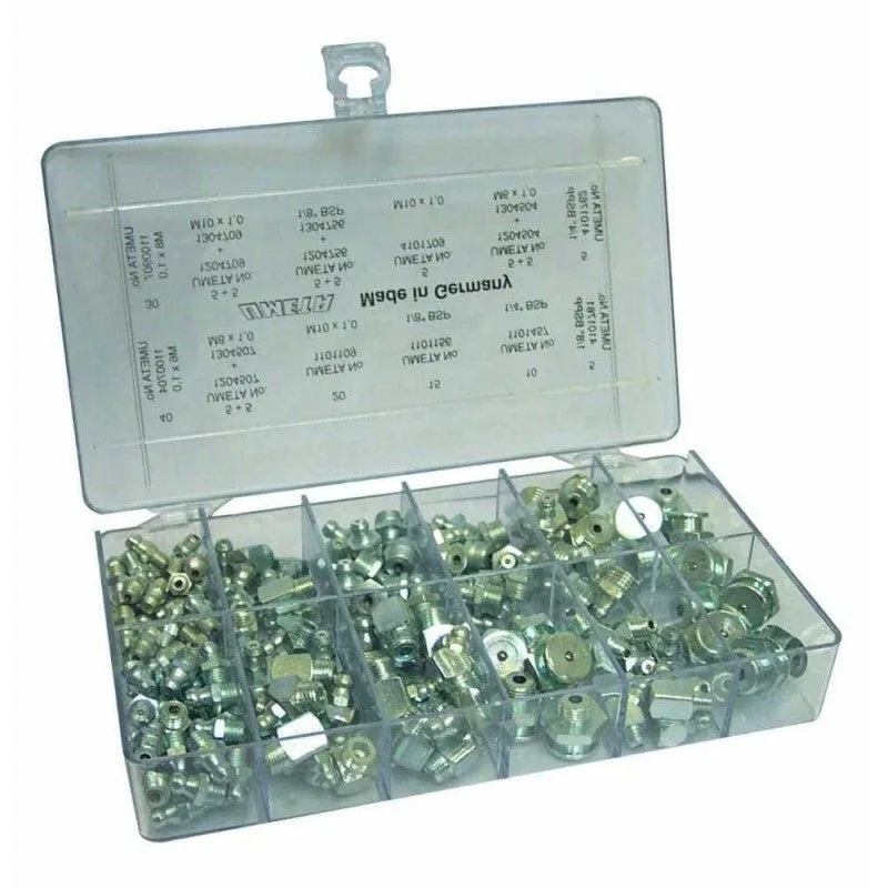 Umeta 6008100 - caja de 80 engrasadores surtidos