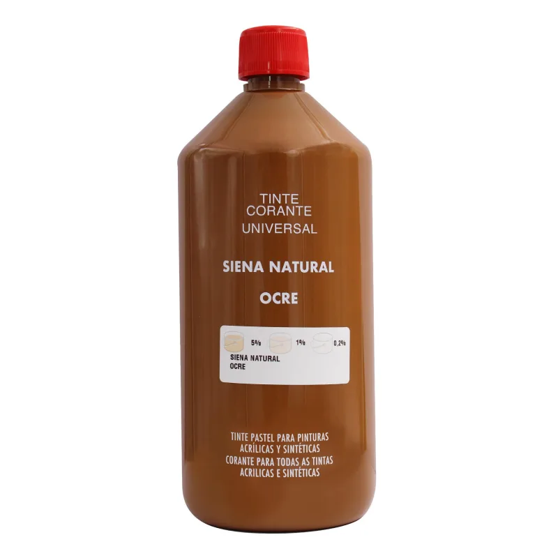 Colorante líquido richard color siena natural 1 litro