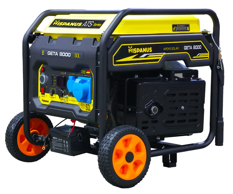 Generador inverter arranque eléctrico 8000w hispanus geta