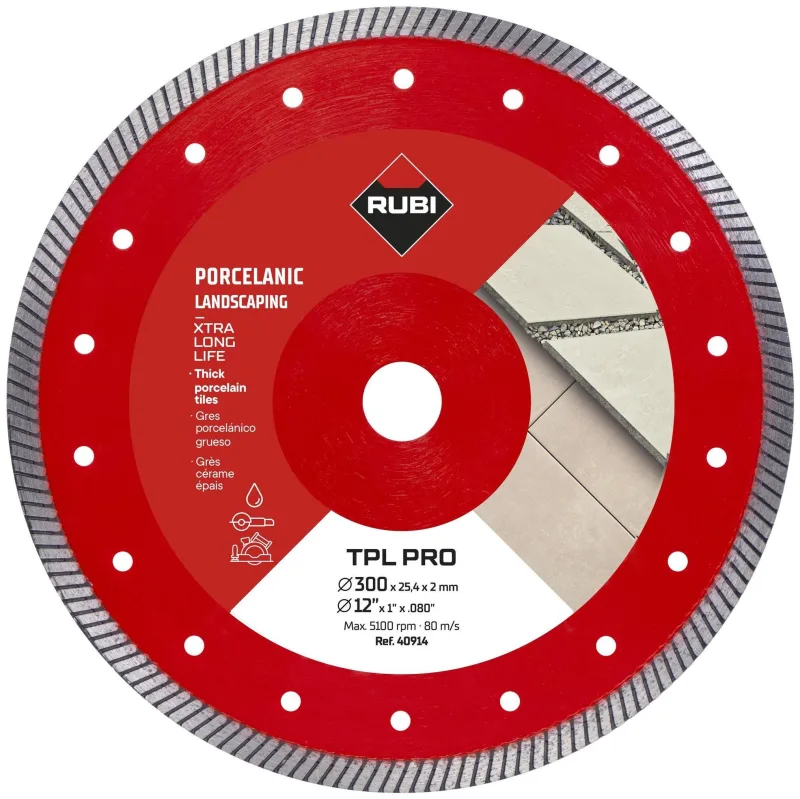 Rubi 40914 tpl 300 ext pro disco de diamante