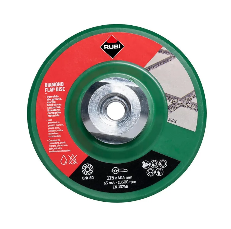 Pack 1000 discos de corte rubi - ø 115 mm de diamante continuo