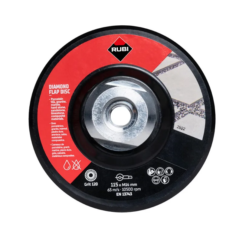 Pack 1000 discos de corte rubi - ø 115 mm de diamante continuo