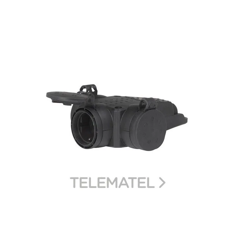 Base aerea estanca triple 2p+t caucho ng