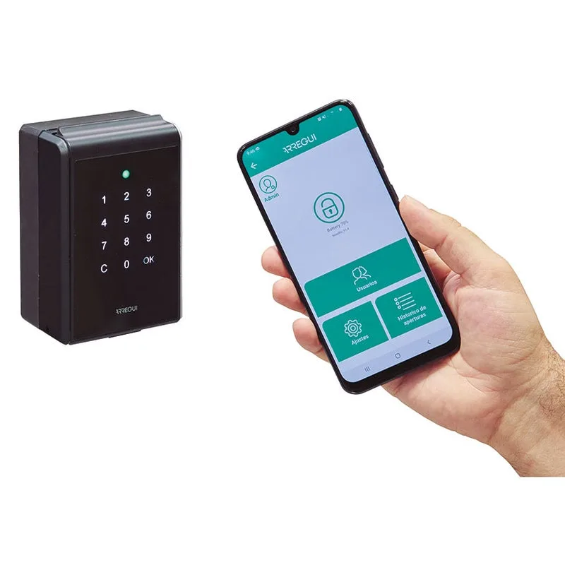 Caja seguridad para llaves electronica marca arregui
